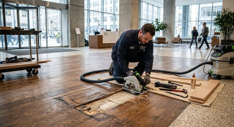 Our team working on Flooring Service projects in Suwanee, GA