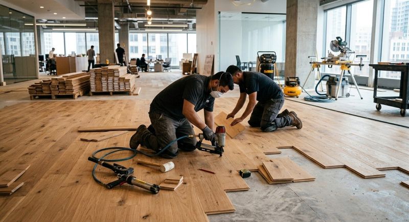 Commercial Hardwood Service in Barrow County, GA