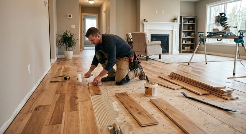 Engineered Wood Installation in Suwanee, GA