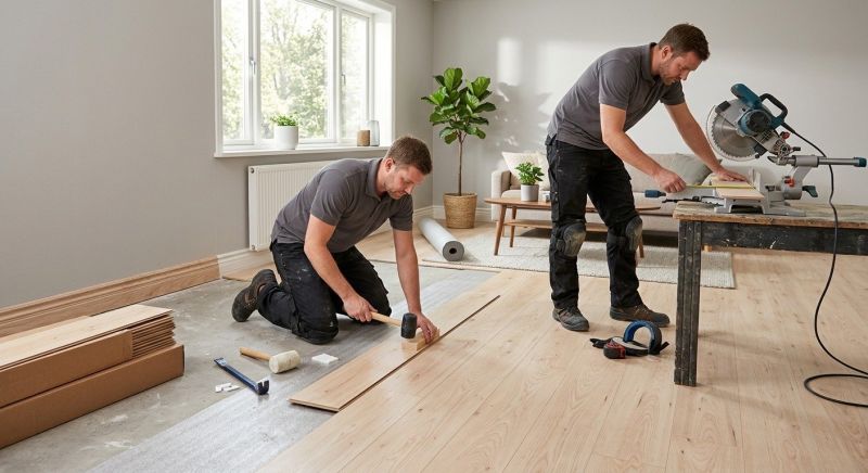 Laminate Floor Installation in Cobb County, GA
