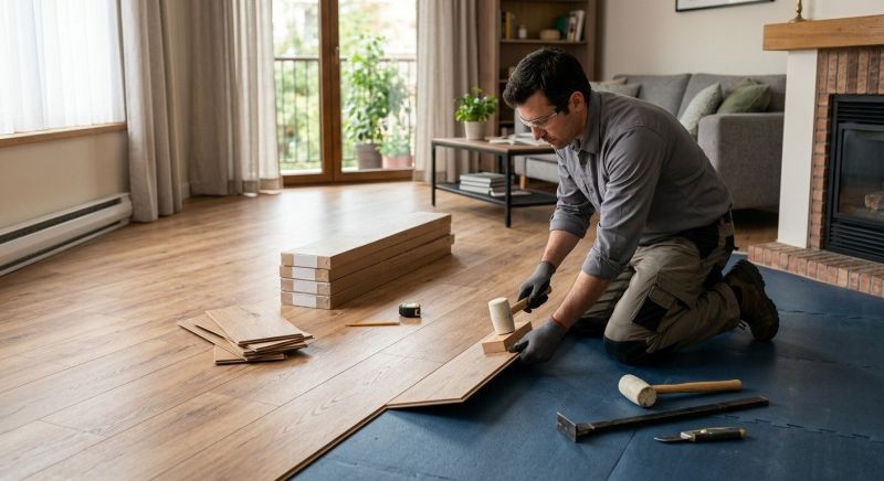 Laminate Floor Installation in Lawrenceville, GA