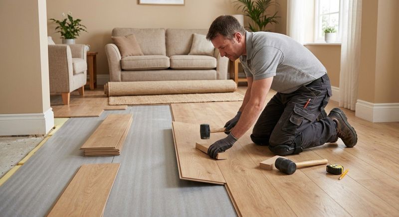 Laminate Floor Installation in Oakwood, GA