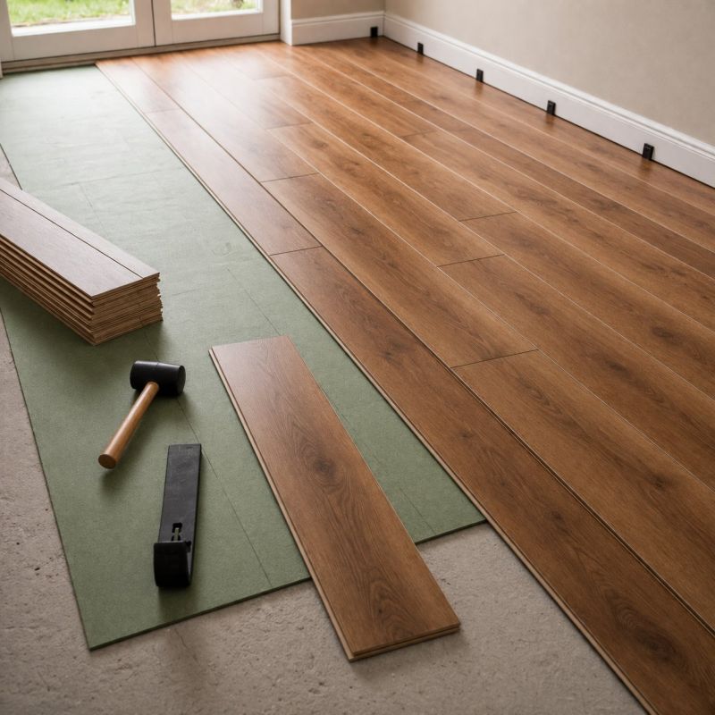 Laminate Floor Replacement in Cobb County, GA