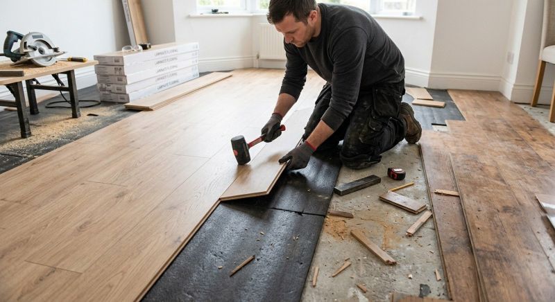 Laminate Floor Replacement in Decatur, GA