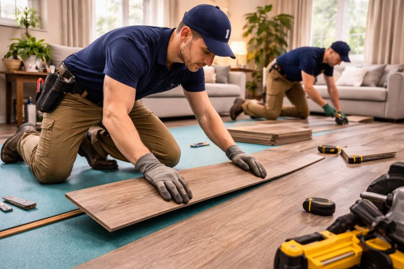 Laminate Floor Replacement in Winder, GA
