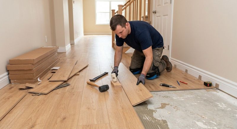 Laminate Floor Replacement in Woodstock, GA