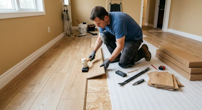 Laminate Tile Installation in Suwanee, GA