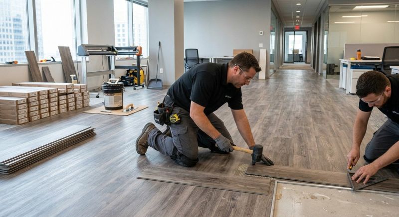 Linoleum Floor Installation in Barrow County, GA
