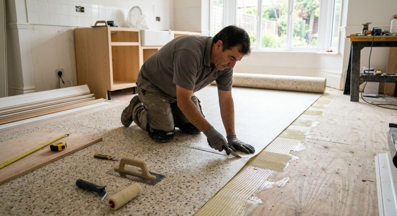 Linoleum Floor Installation in Lithonia, GA