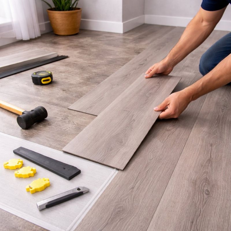 Luxury Vinyl Tile Installation in Auburn, GA