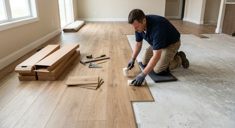 Luxury Vinyl Tile Installation in Ball Ground, GA