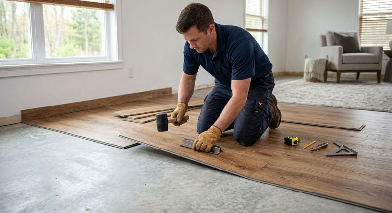 Luxury Vinyl Tile Installation in Cherokee County, GA