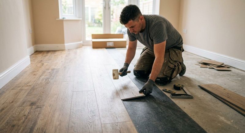 Luxury Vinyl Tile Installation in Dekalb County, GA