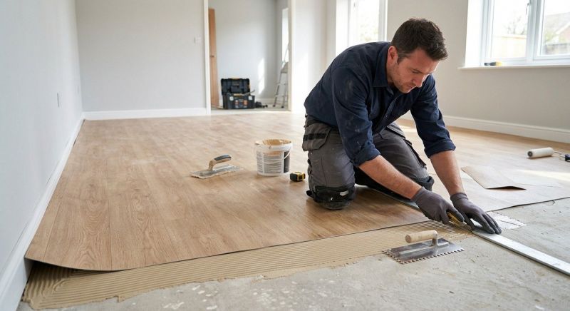 Sheet Flooring Installation in Suwanee, GA