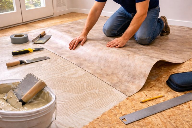 Sheet Vinyl Installation in Loganville, GA