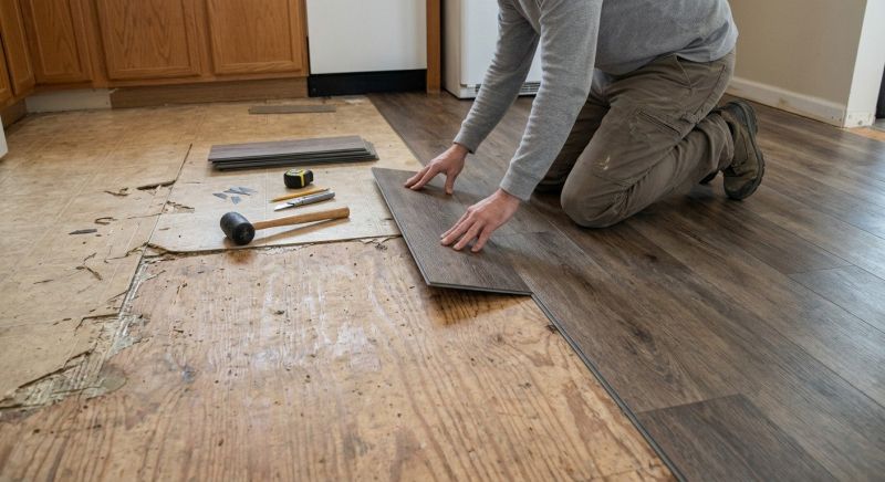 Vinyl Flooring Installation in Cumming, GA