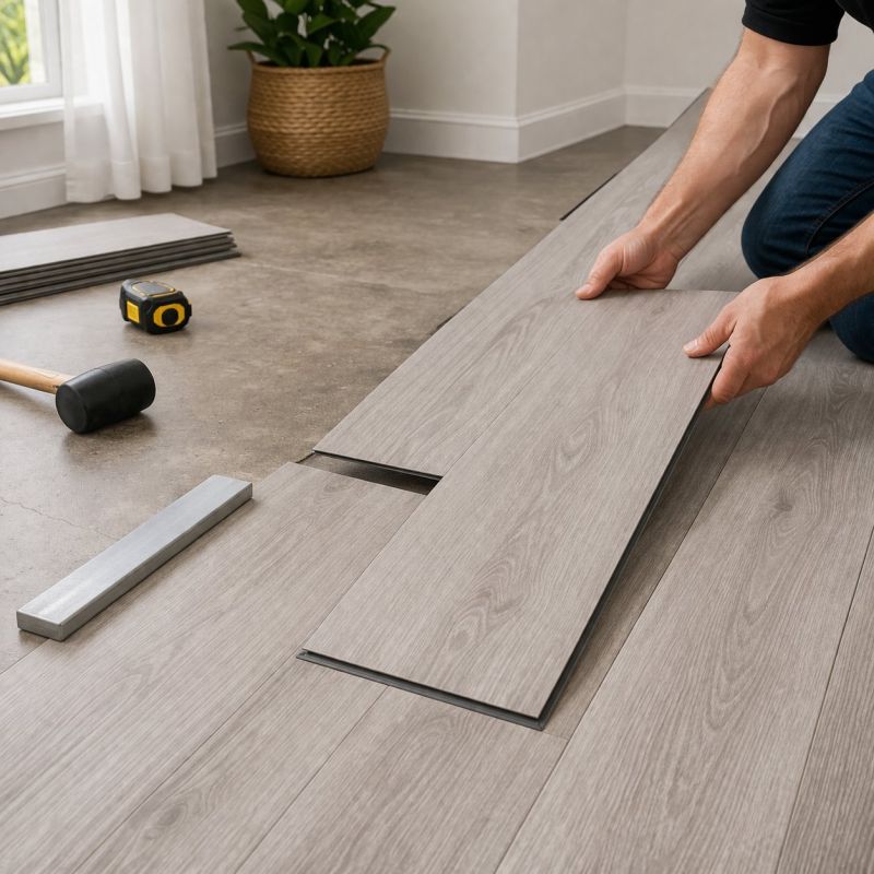 Vinyl Tile Installation in Suwanee, GA